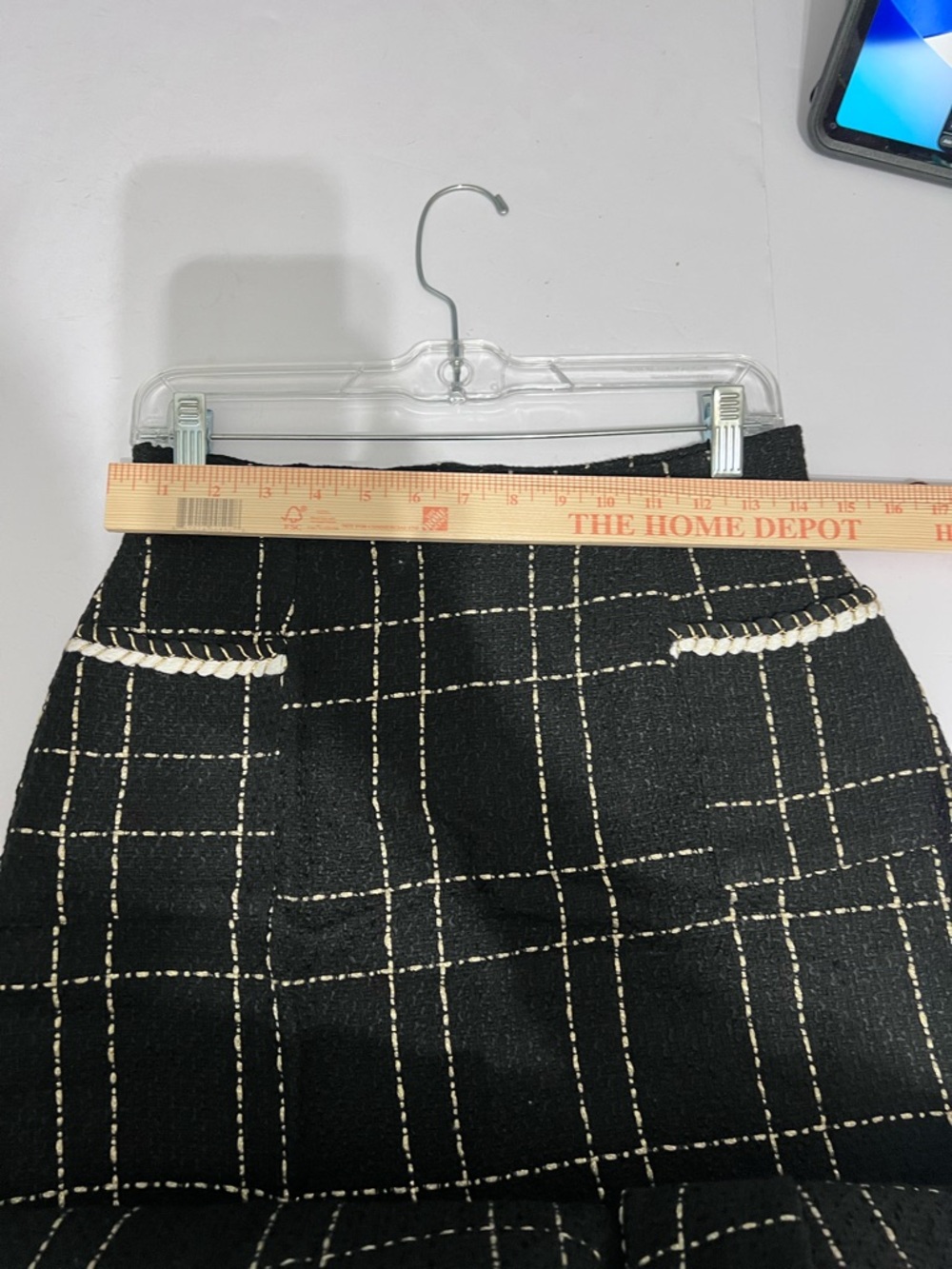 2 Piece Set Women Short Woolen Tweed Jacket Coat Skirt Set (see description) - Picture 5 of 9